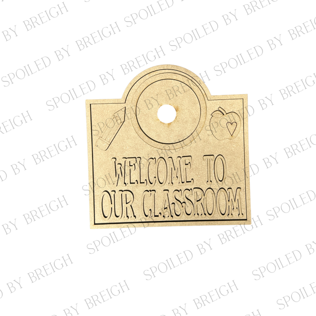 Welcome to our Classroom- 3 inch rounds