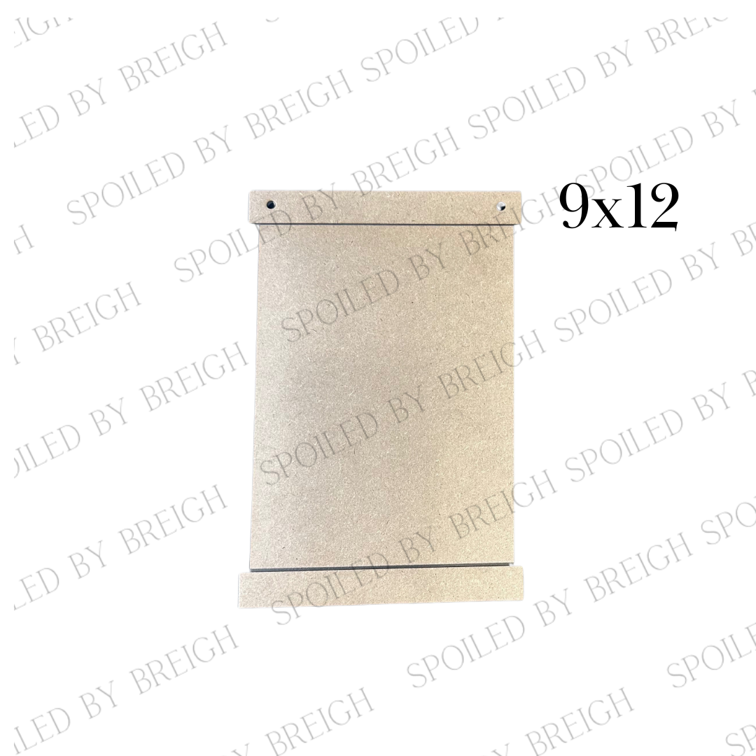 Hanging Scroll Sign- multiple sizes
