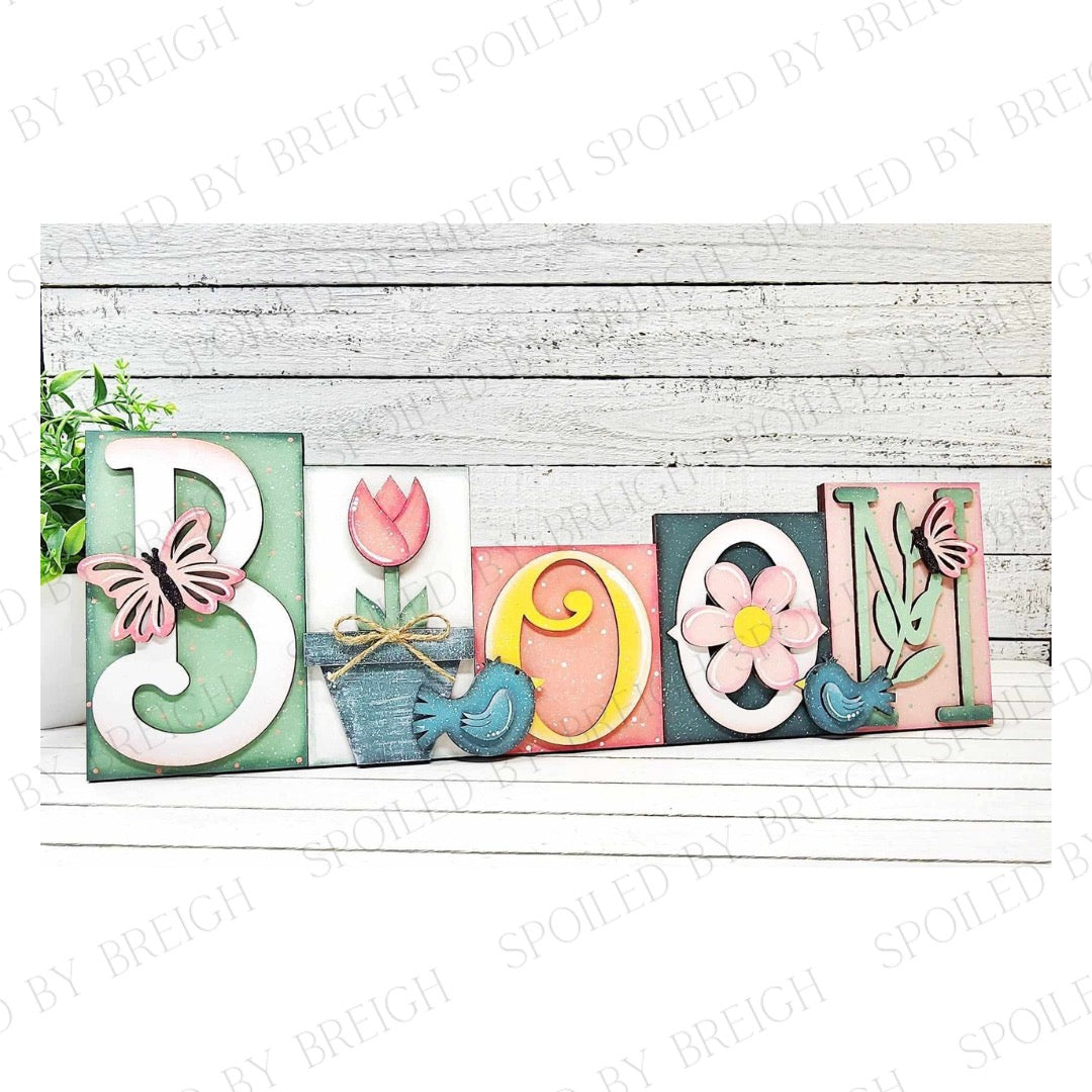 Bloom word block