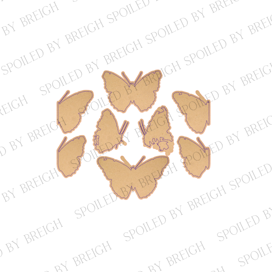 Butterfly Garden Pattern - C