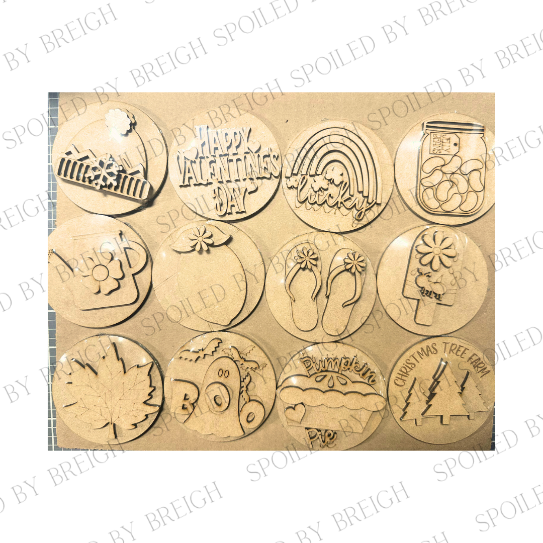 3 inch circle inserts