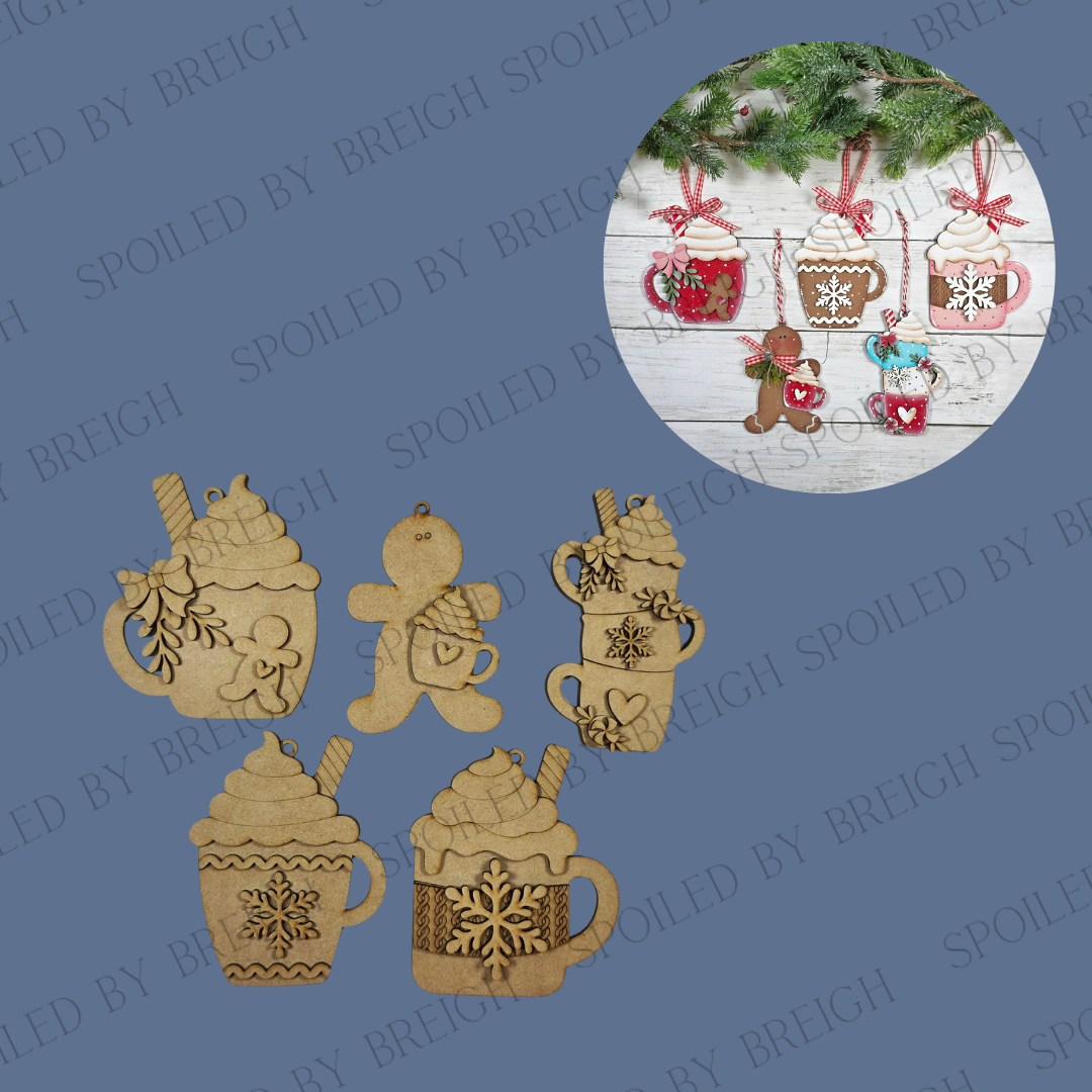 Hot Cocoa Ornaments