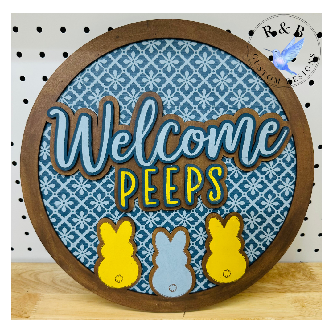 Welcome Peeps Round