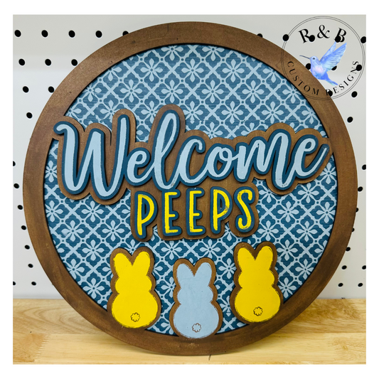 Welcome Peeps Round
