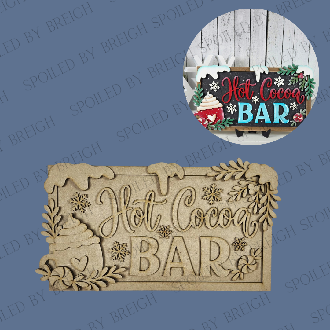Hot Cocoa Bar Sign