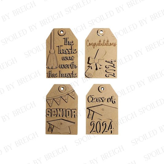 Graduation Gift Card Holder Tags