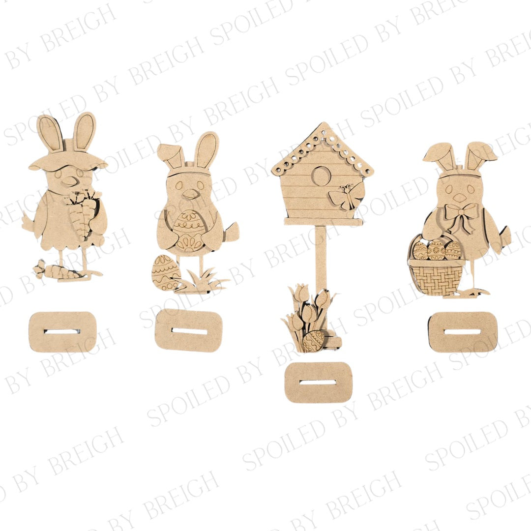 Easter Chick Trio