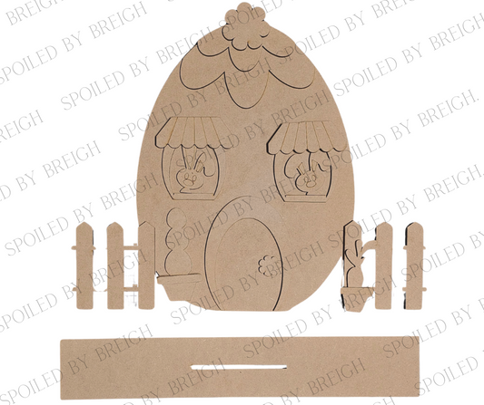 Bunny Town Shelf Sitter - Home