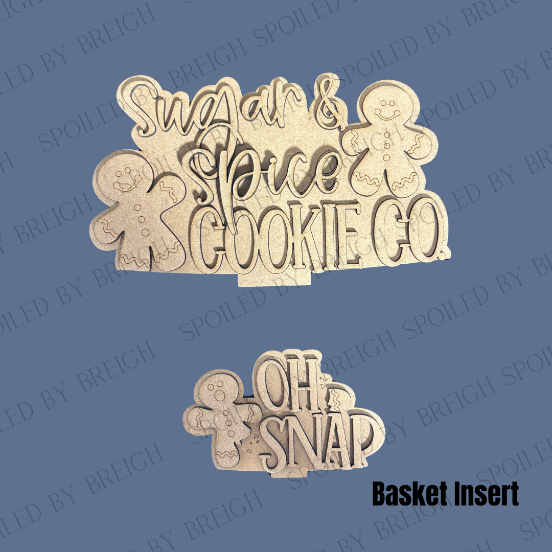 Sugar and Spice Basket Insert