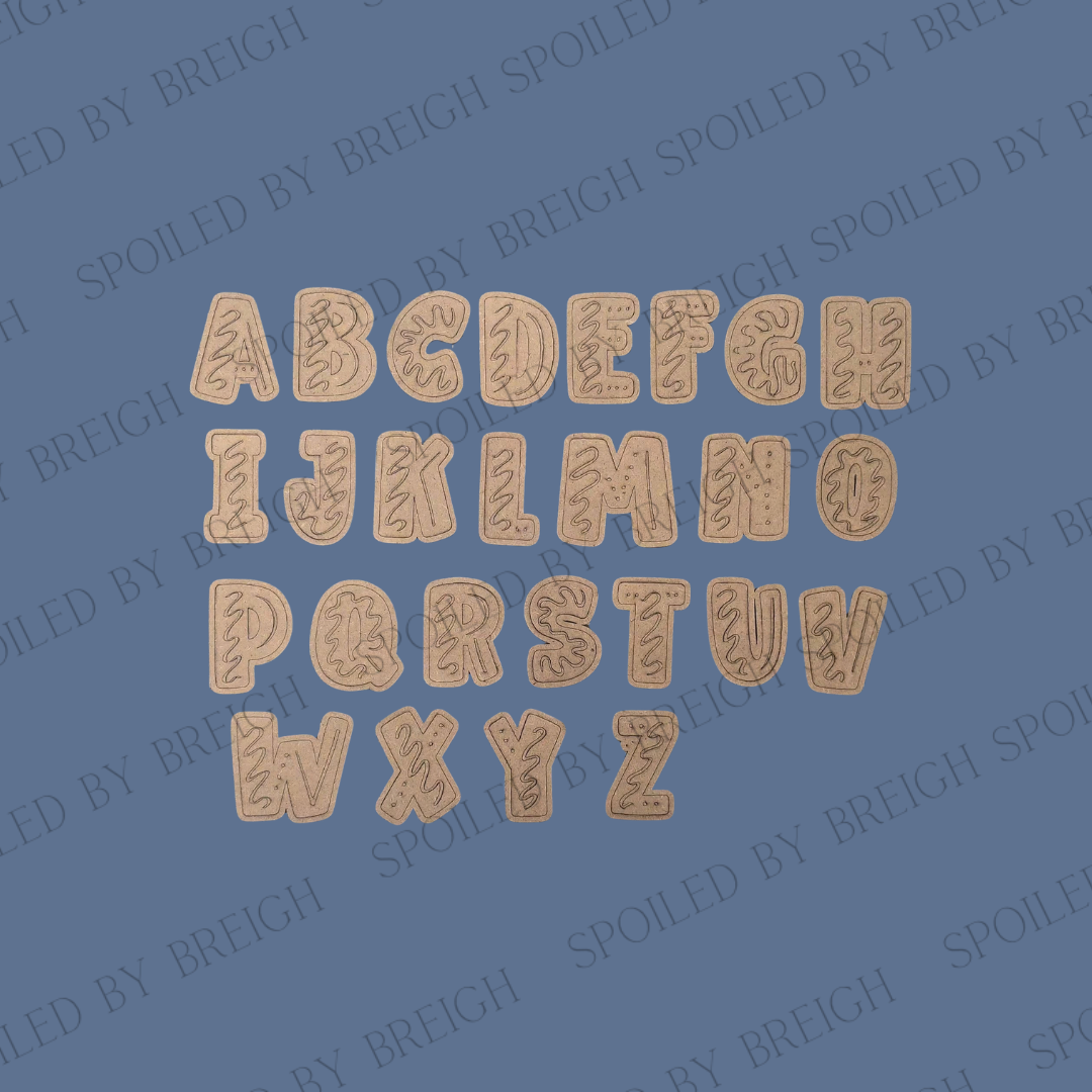Frosted Font