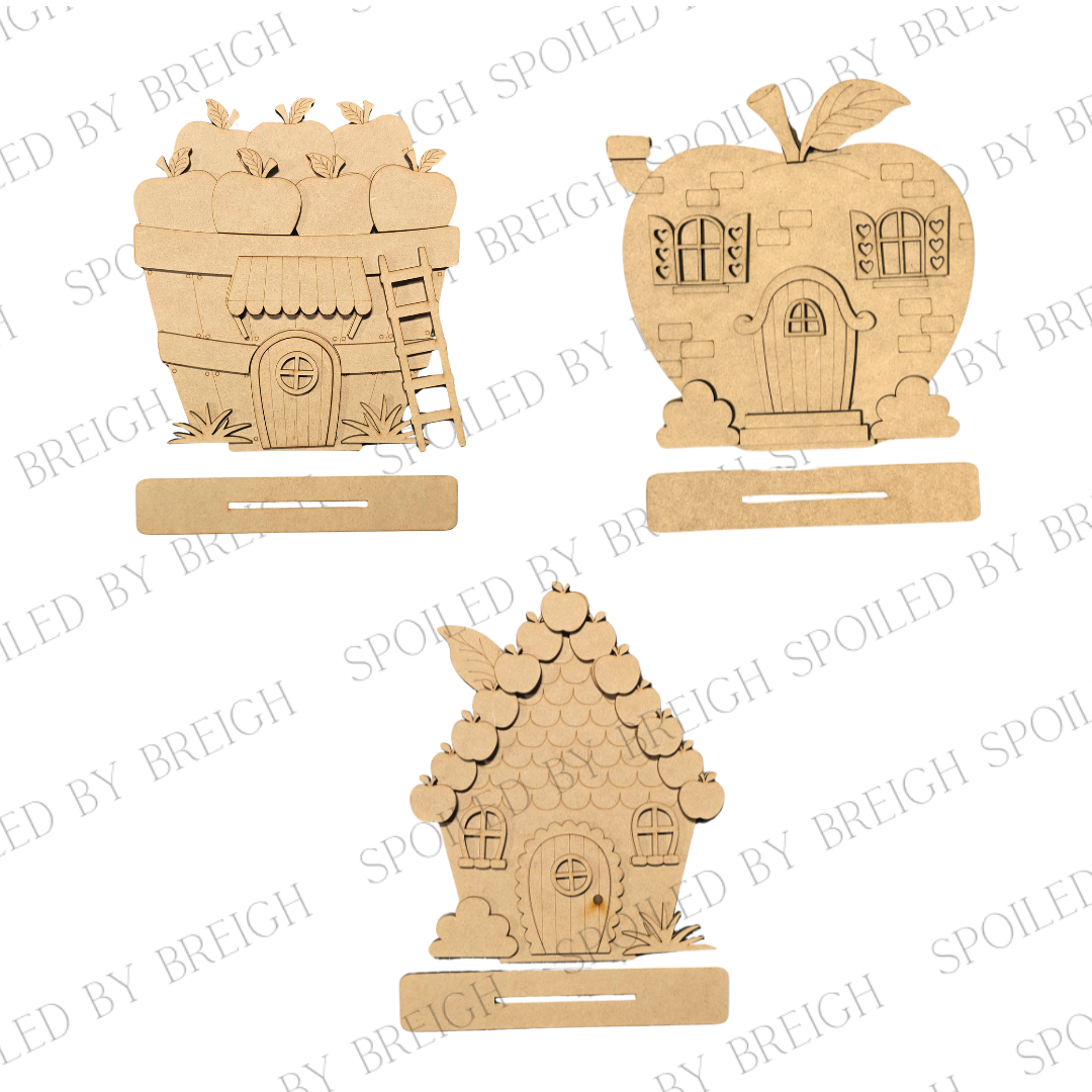 Fruit Houses- Apple
