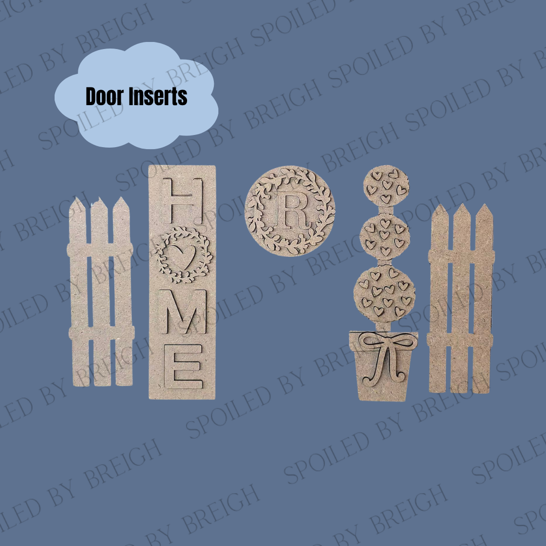 Porch Door Inserts- Home