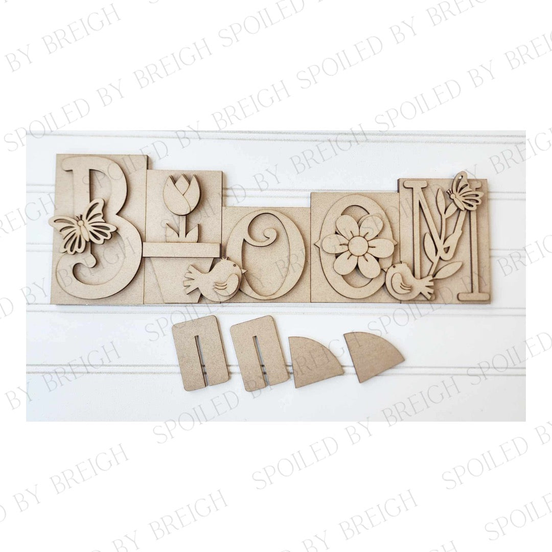 Bloom word block