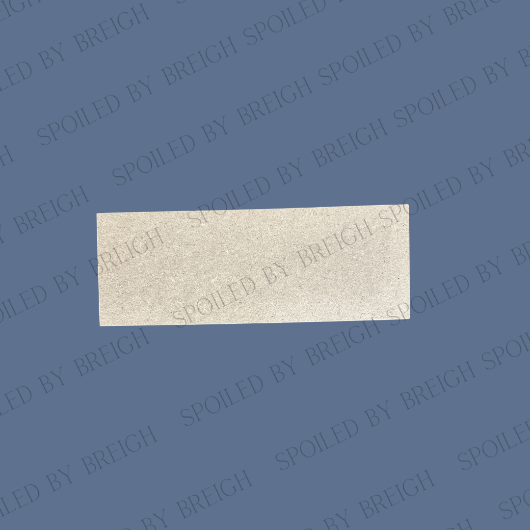 Rectangular Plaque