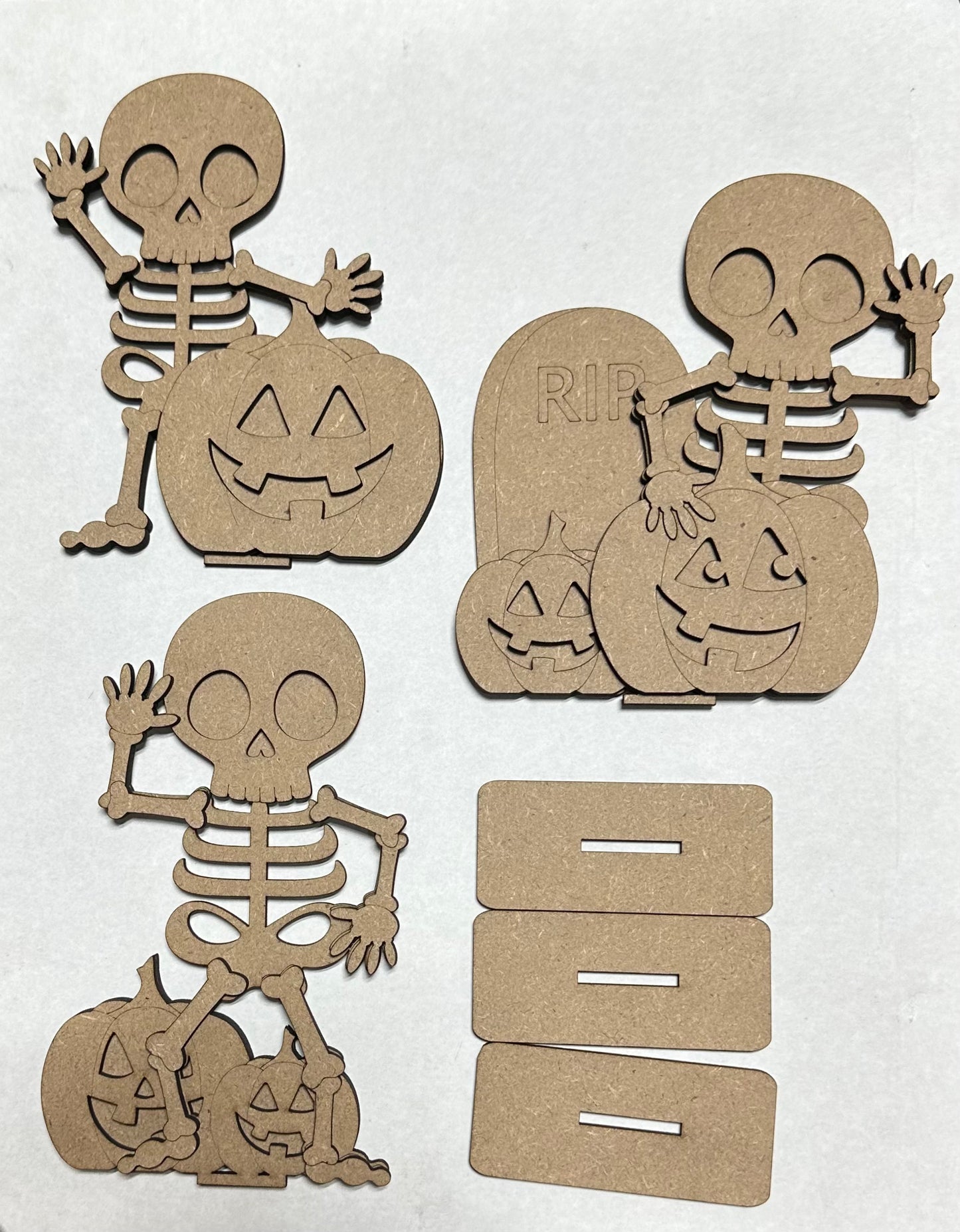 Skelton Trio Shelf Sitters