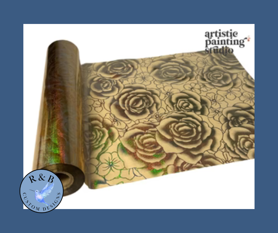 Portia Gold Foil- Transparent