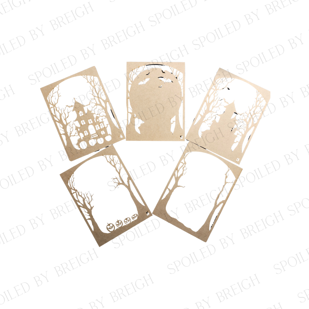 3D Haunted House- 3 sizes