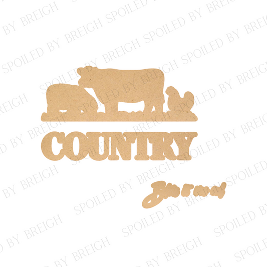 Country Before it was cool (B)
