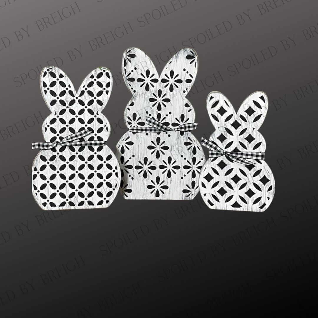 Farmhouse Style Easter Bunnies