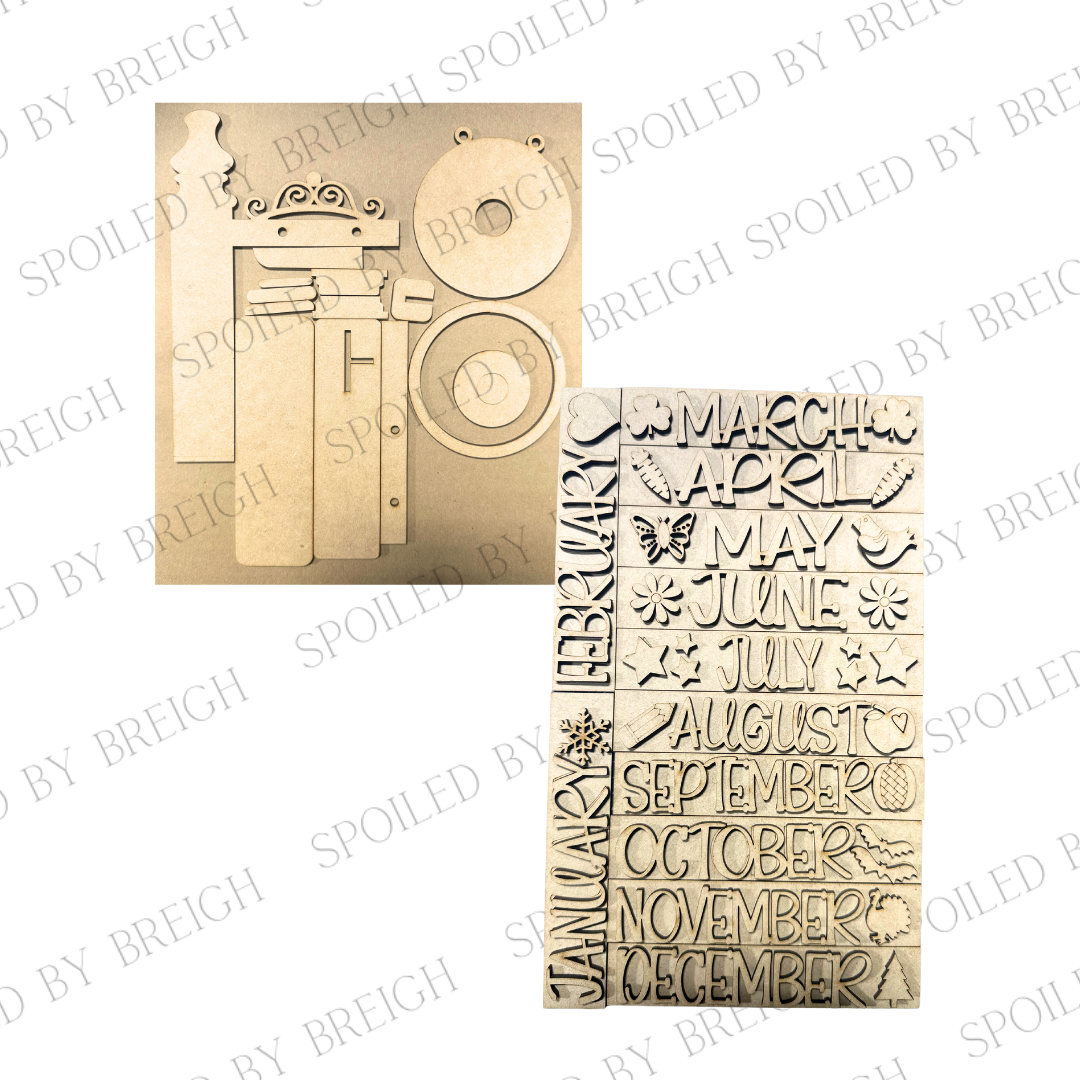 Mini Post Holder Frame- 3 inch rounds