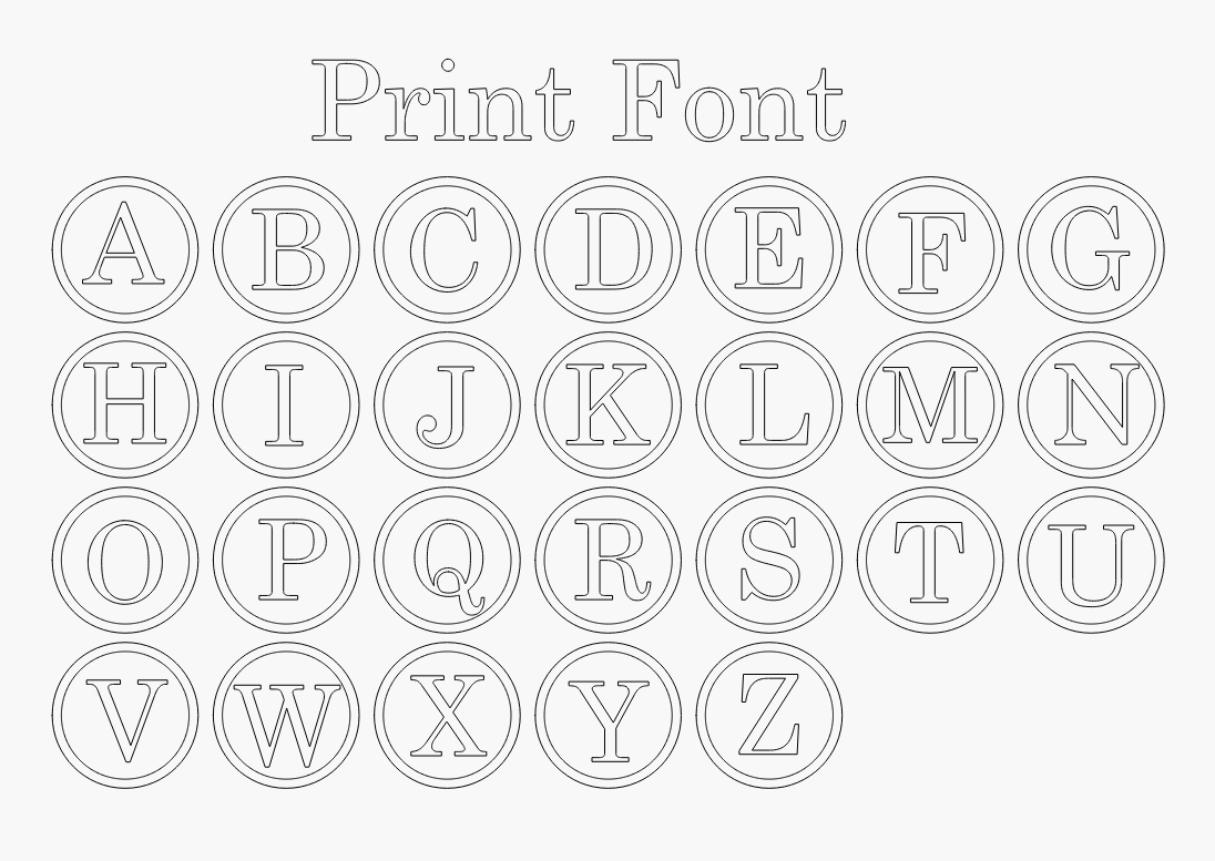 Monogram Signs