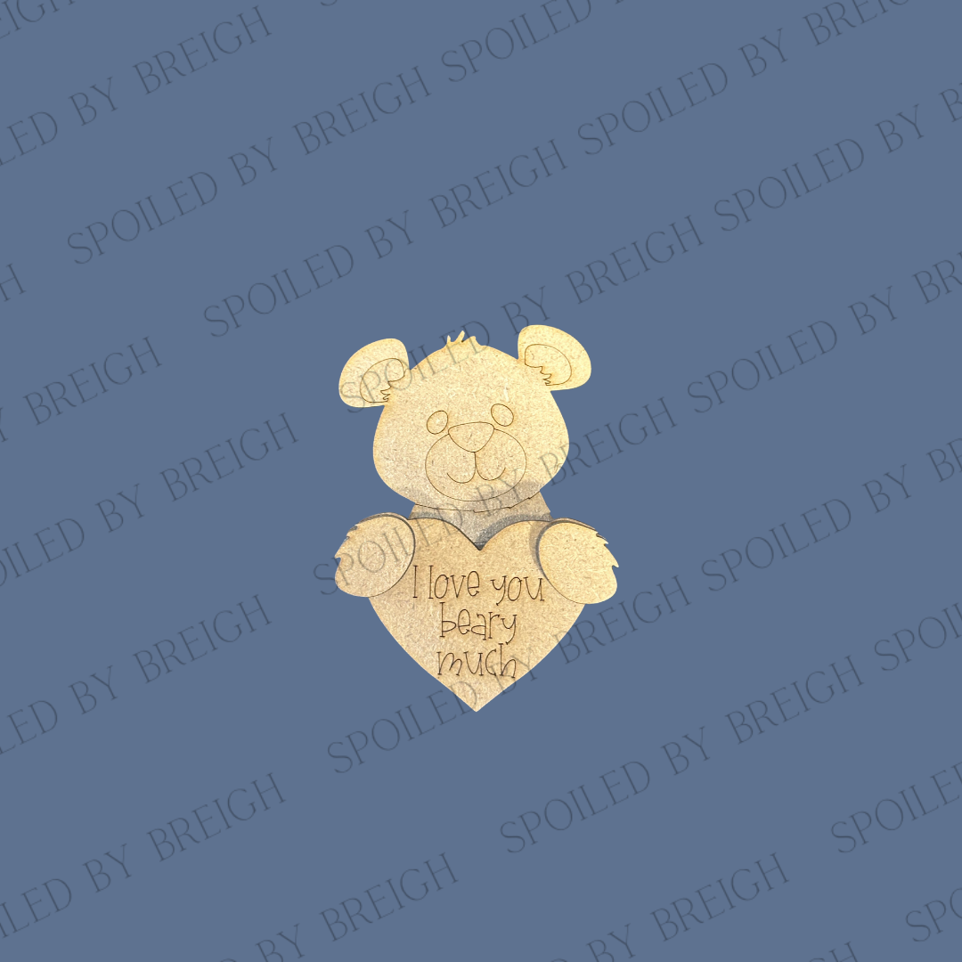 Bear Valentine Mug Hugger