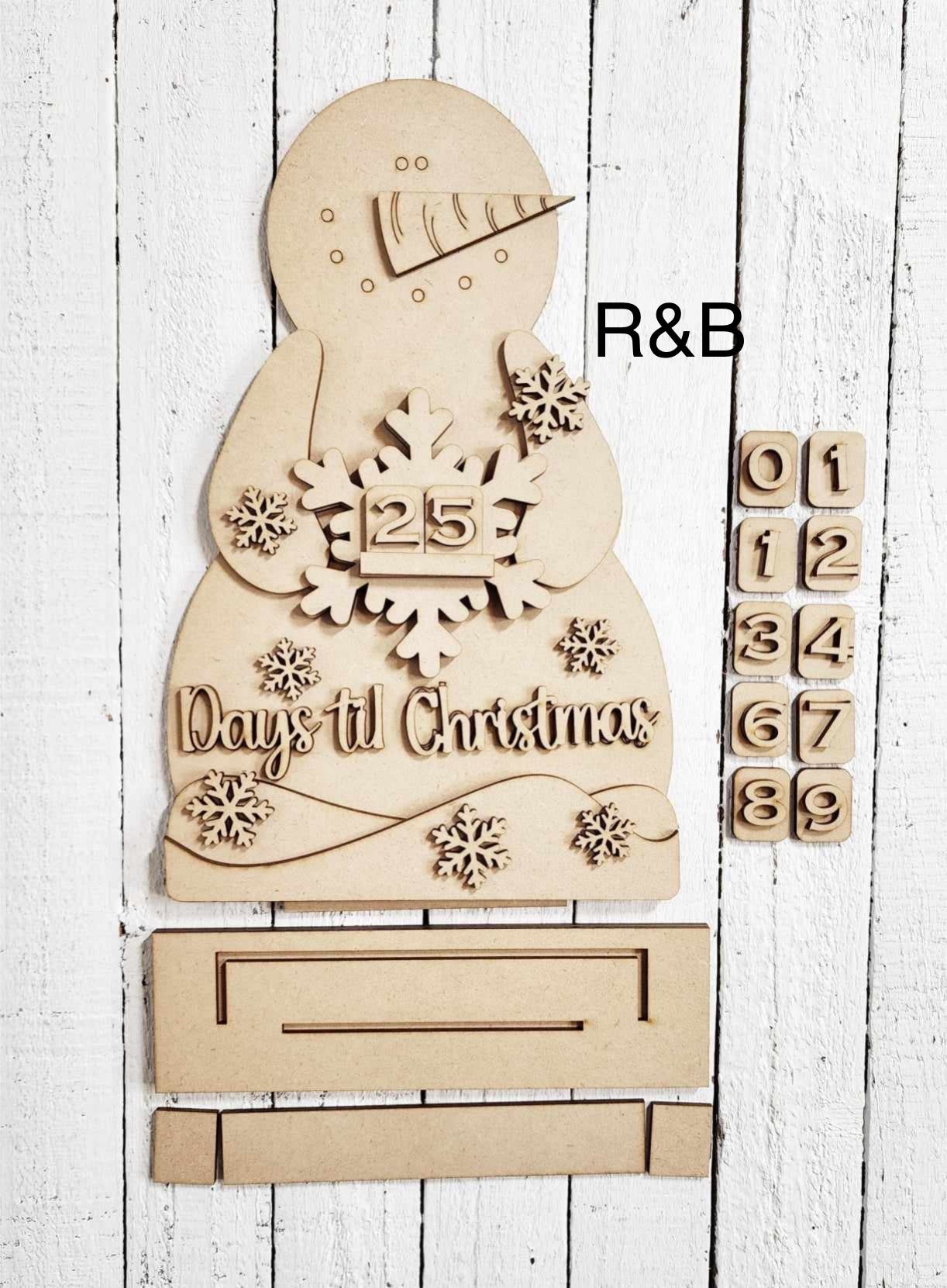 Snowman Countdown