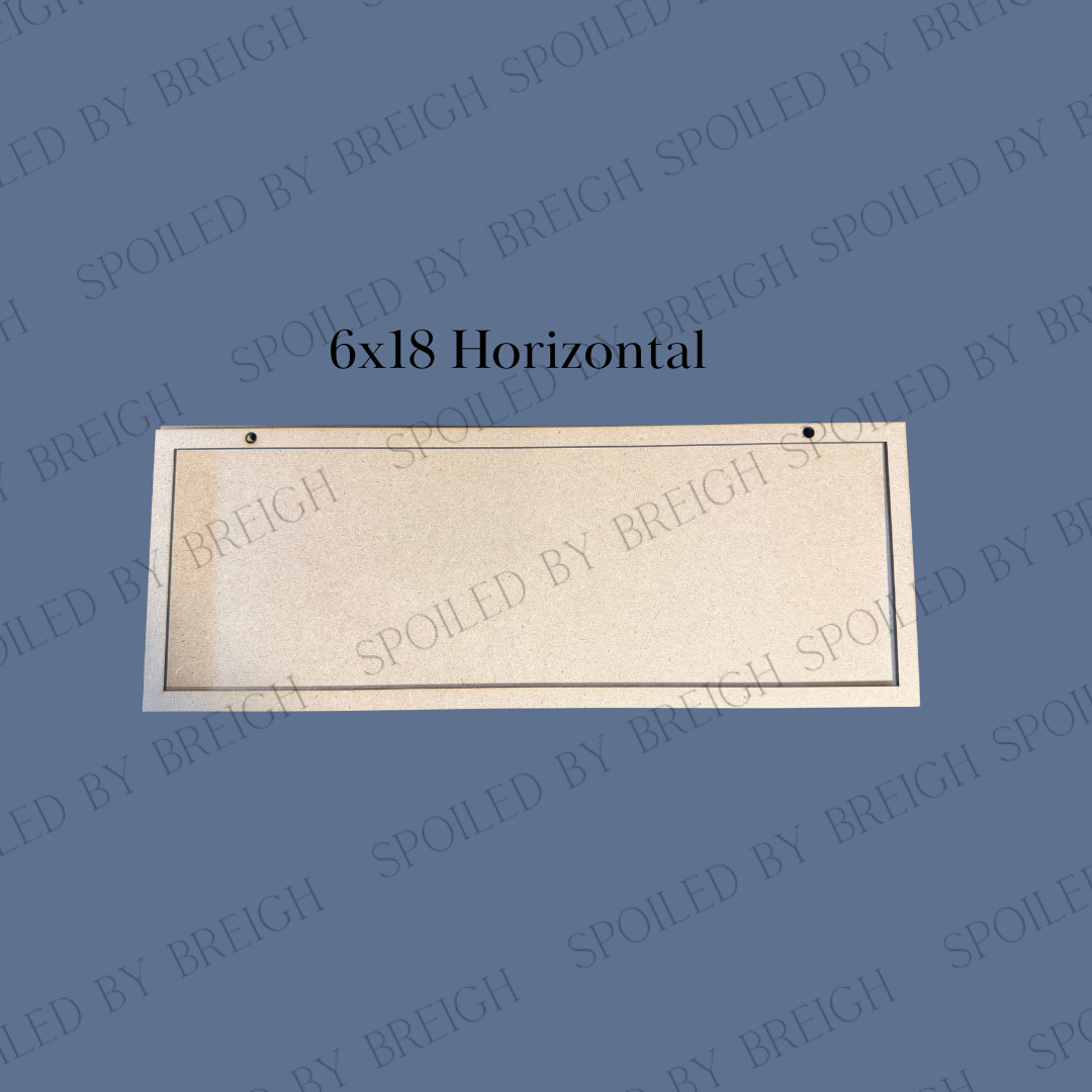Rectangular Frame 6x18