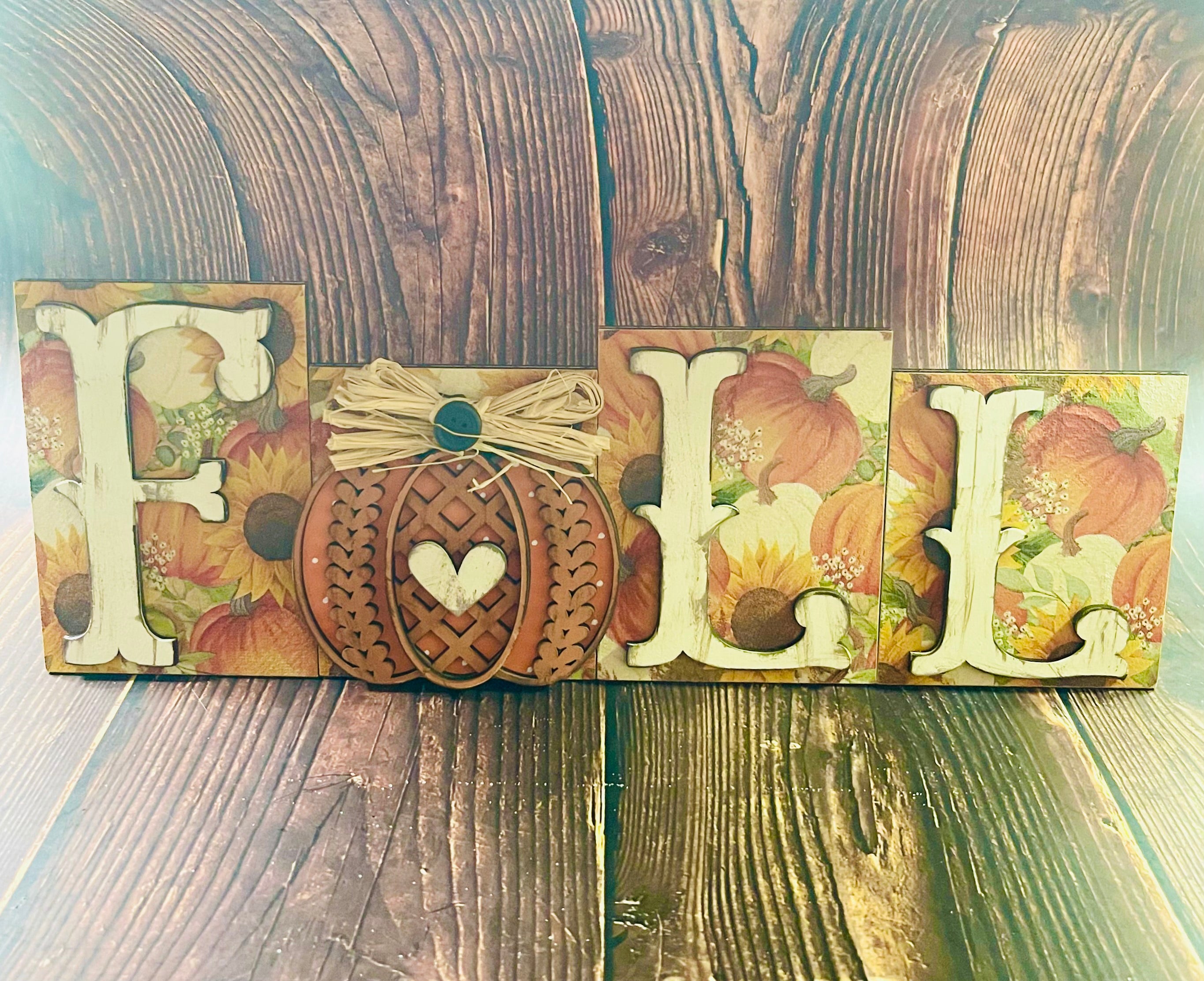 Fall - Word blocks – Designs By Breigh