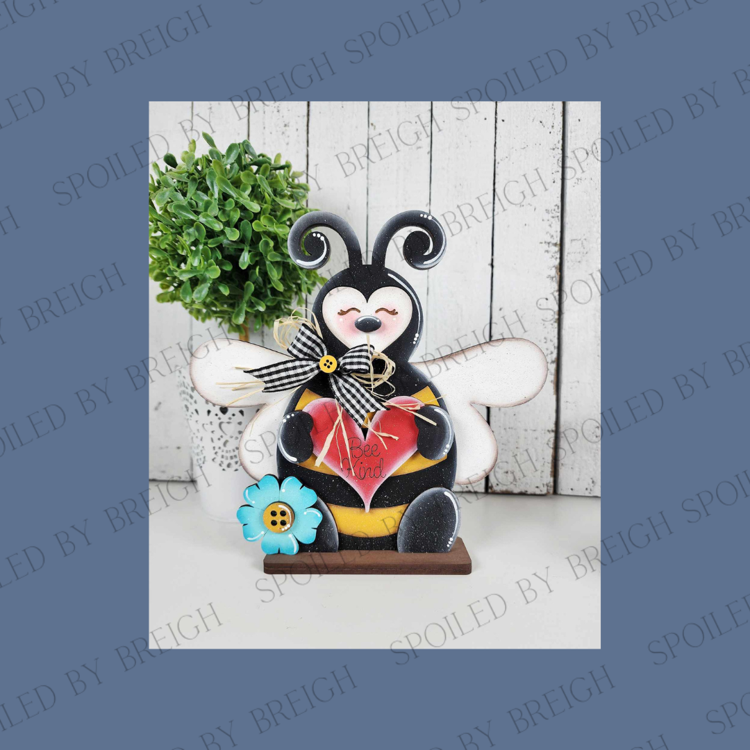 Honey Bee Shelf Sitter Set- Bee