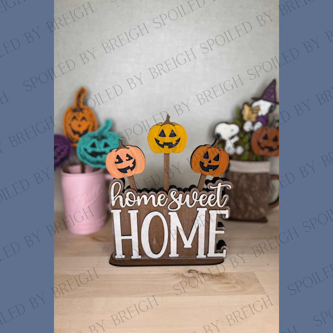 Mug Sticks- Jack-O-Lanterns