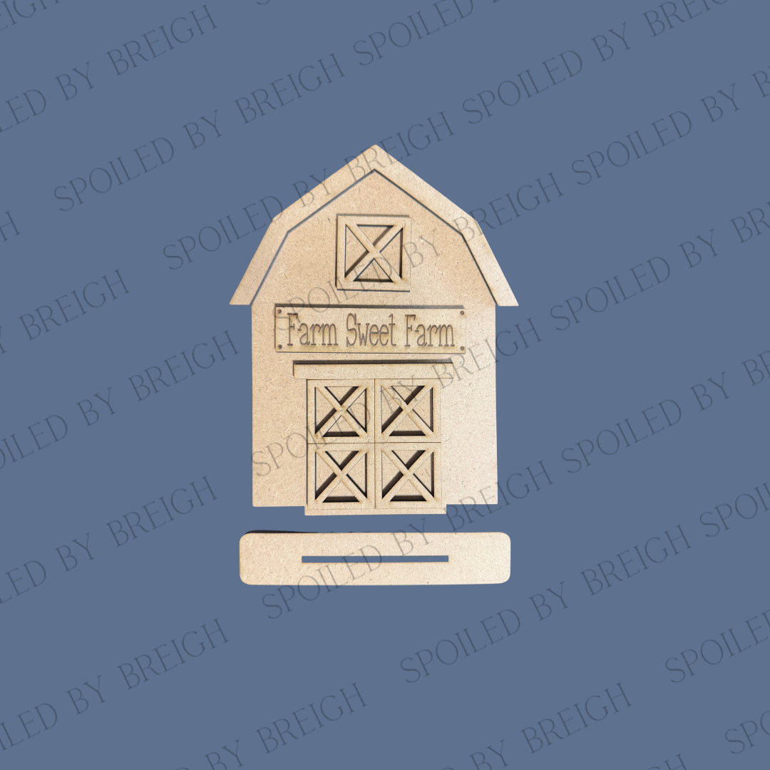 Farm Barn Shelf SItter
