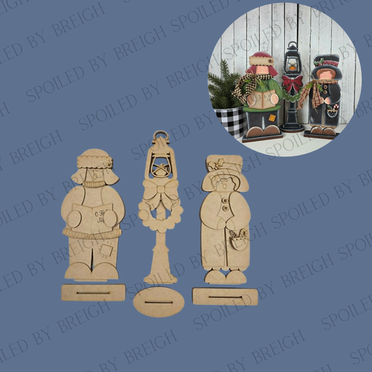 Caroler Shelf Sitters