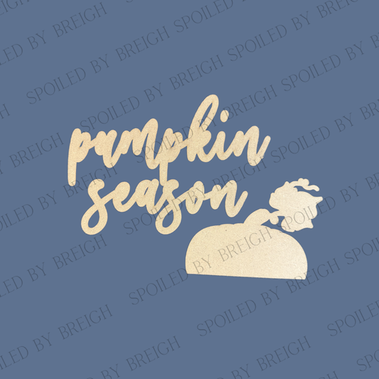 Pumpkin Season Cutouts