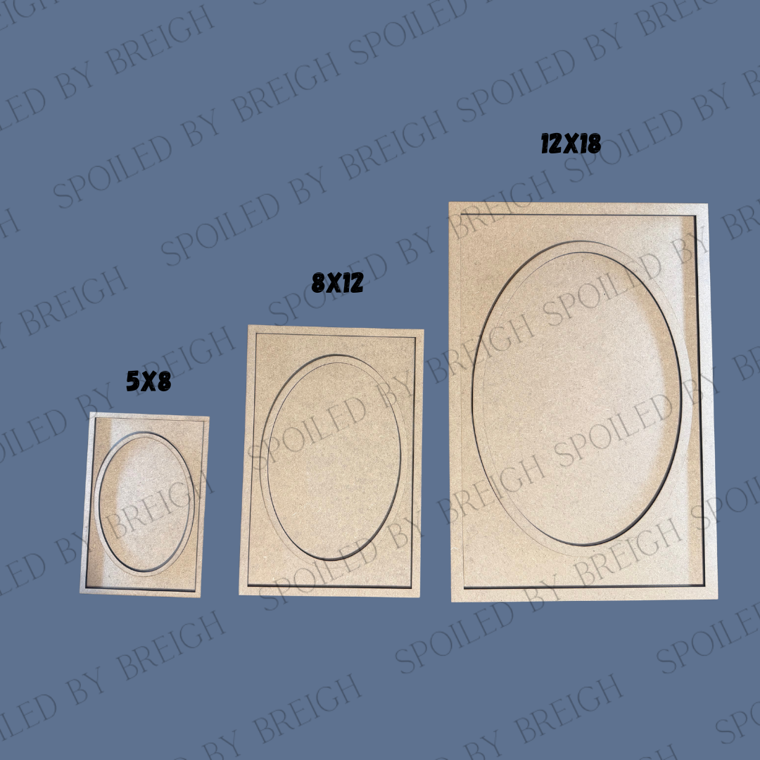 Frame With Oval Center
