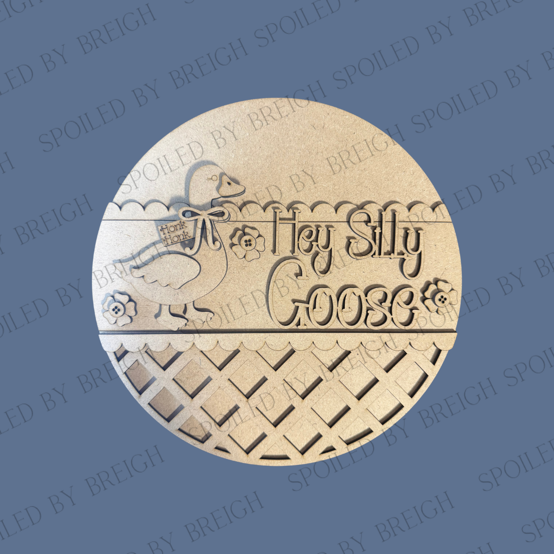 Silly Goose Door Round