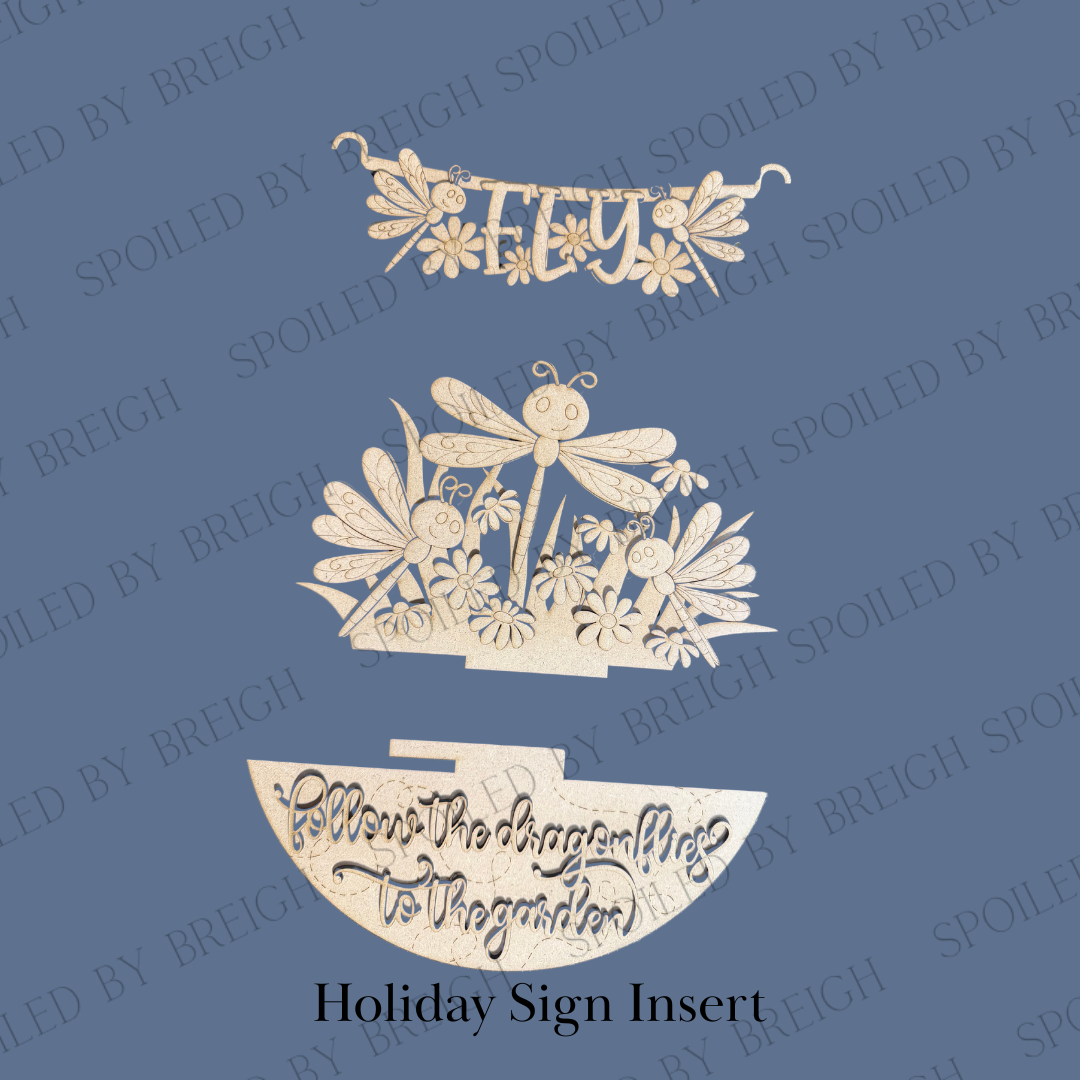 Dragonfly Holiday Inserts