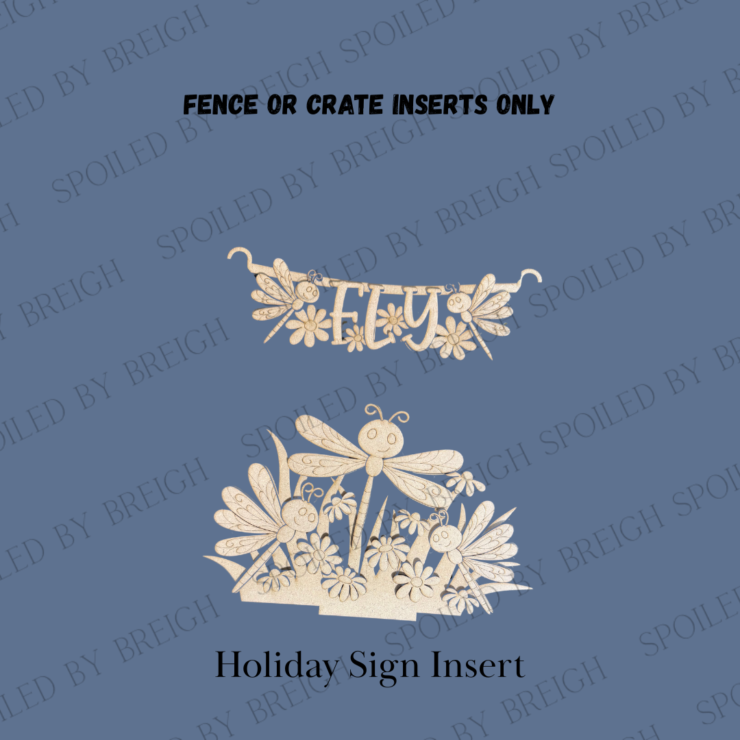 Dragonfly Holiday Inserts