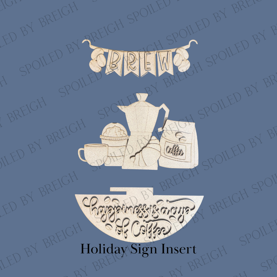 Coffee Holiday Inserts