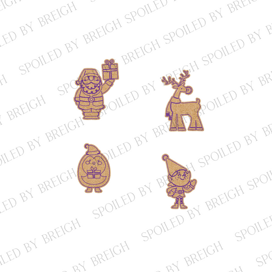 Christmas Characters -B