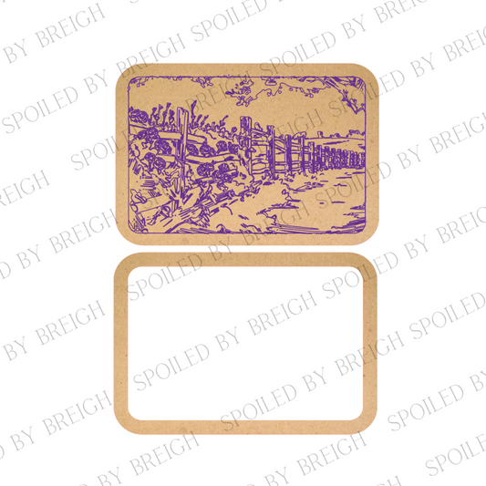 Country Scene Encore FRAME - B