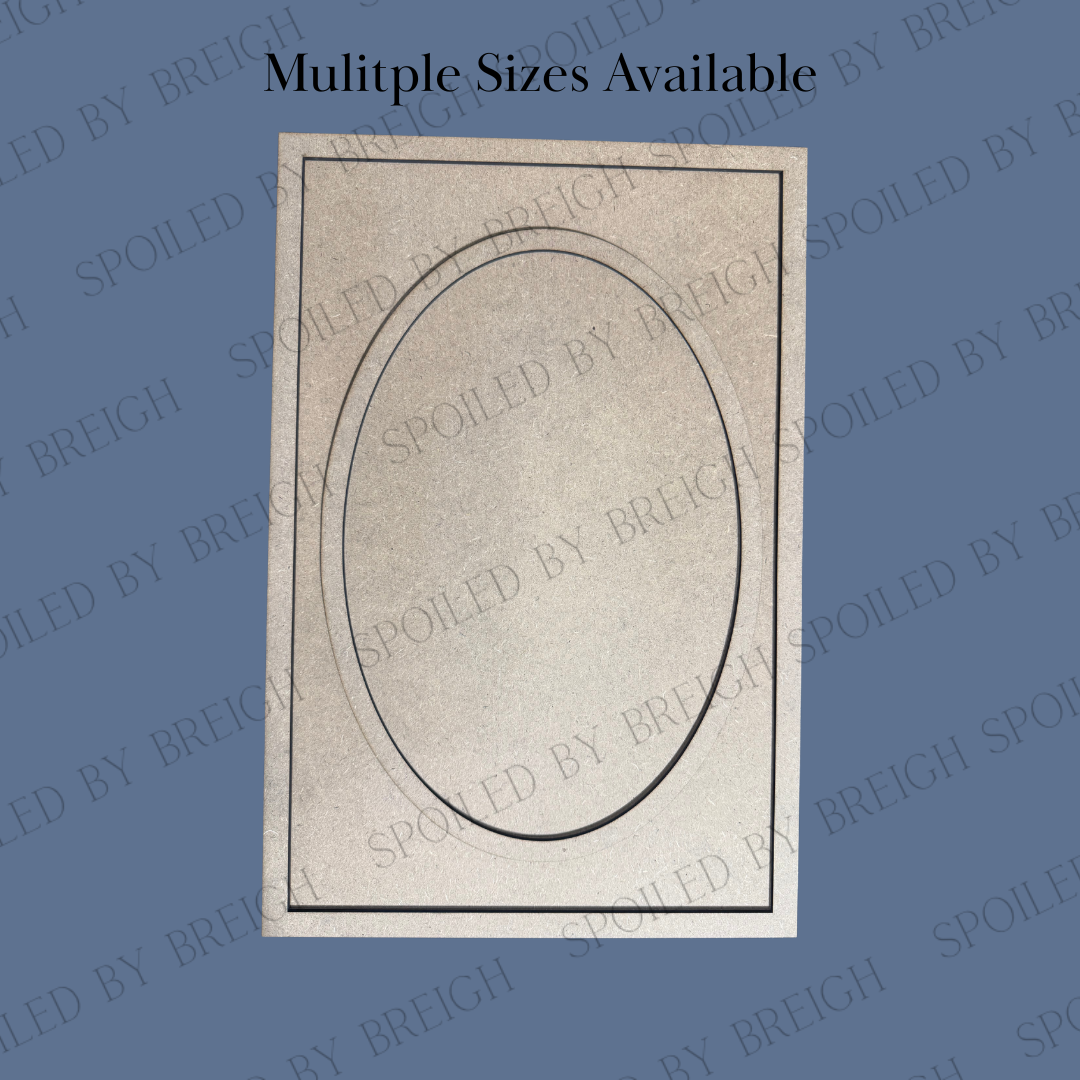 Frame With Oval Center