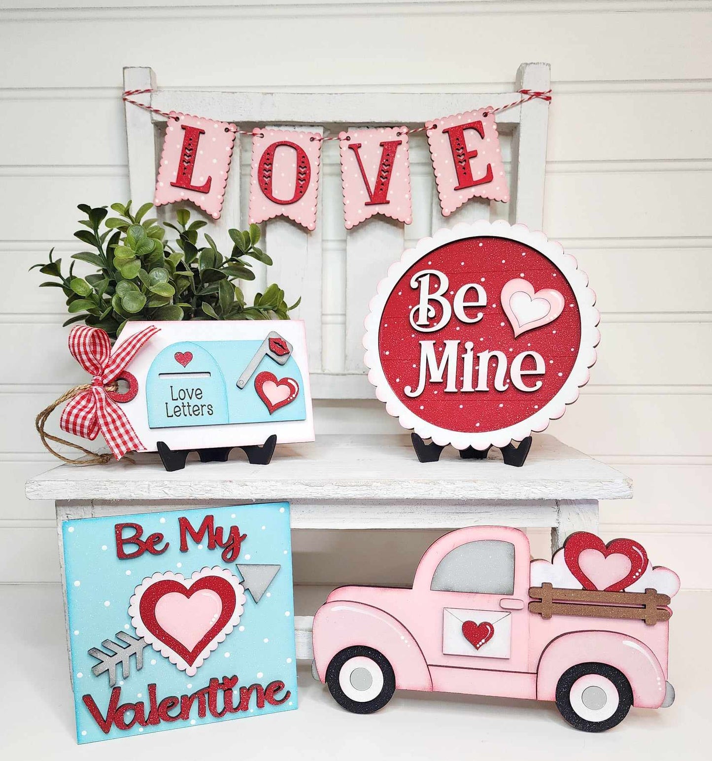 Be Mine Tiered Tray Set