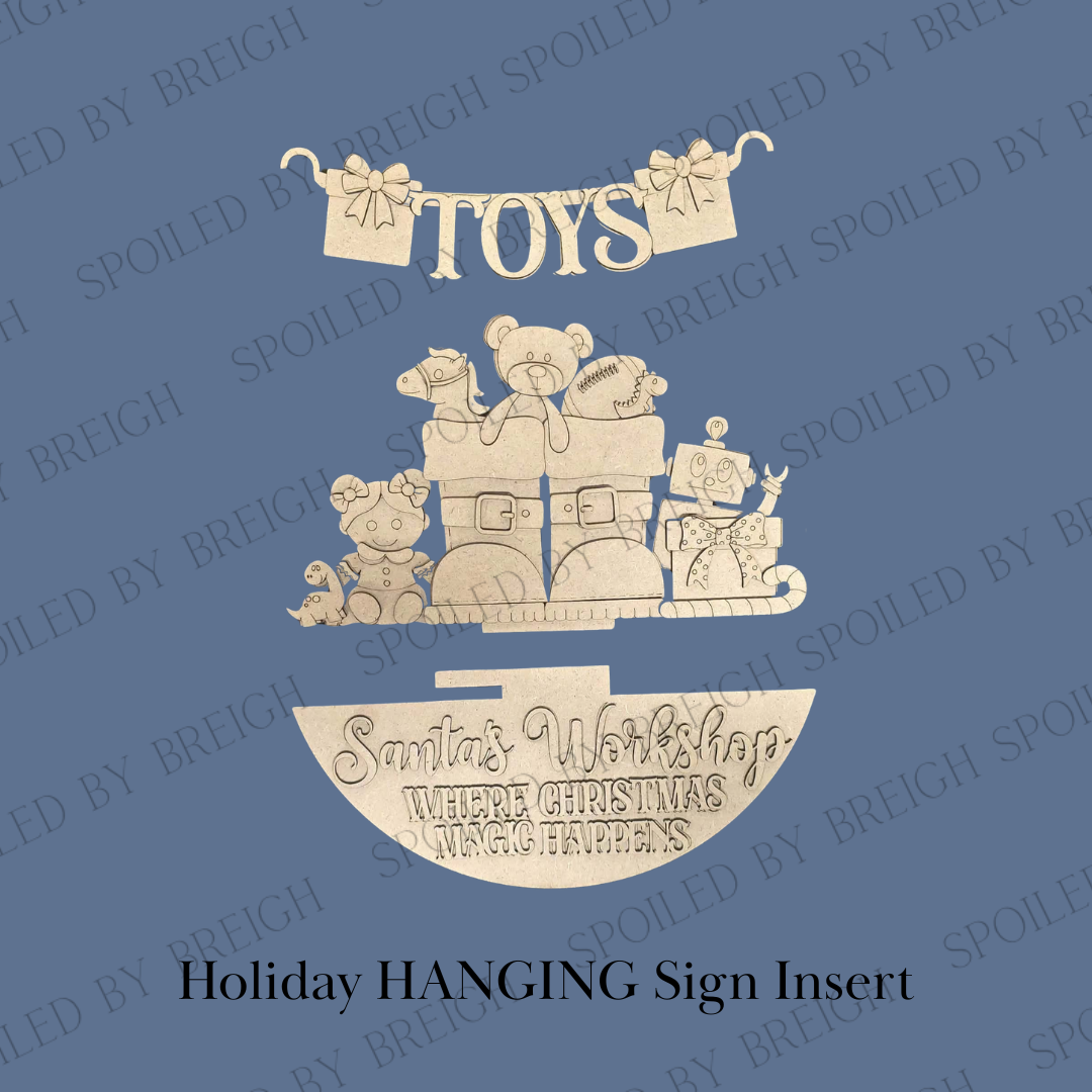 Christmas Toys Holiday Inserts
