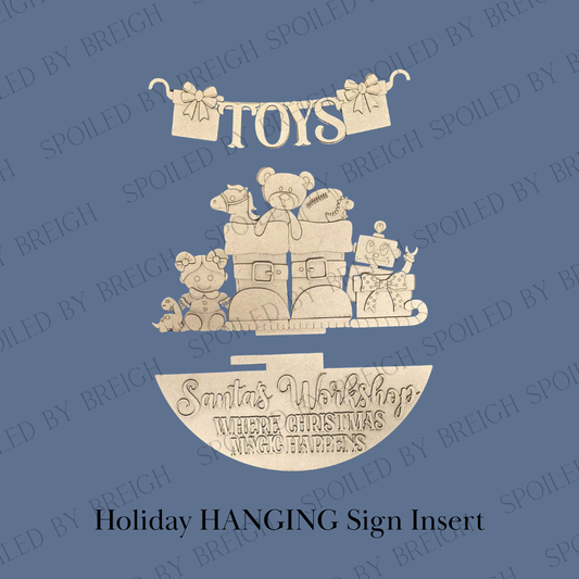 Christmas Toys Holiday Inserts