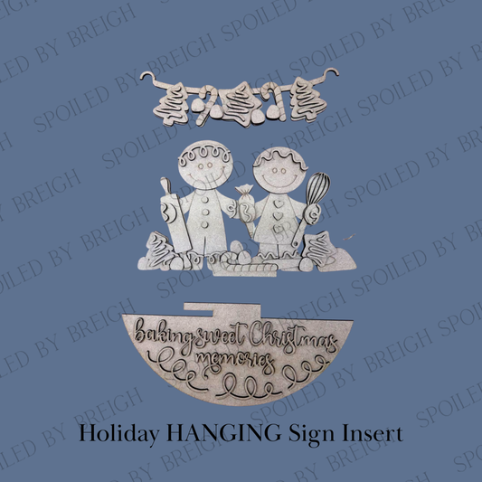 Gingerbread Holiday Inserts