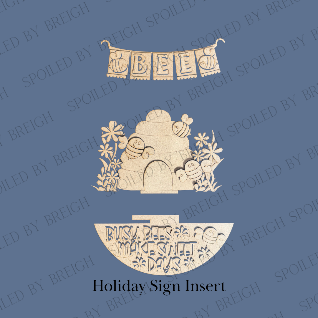 Bee Holiday Inserts