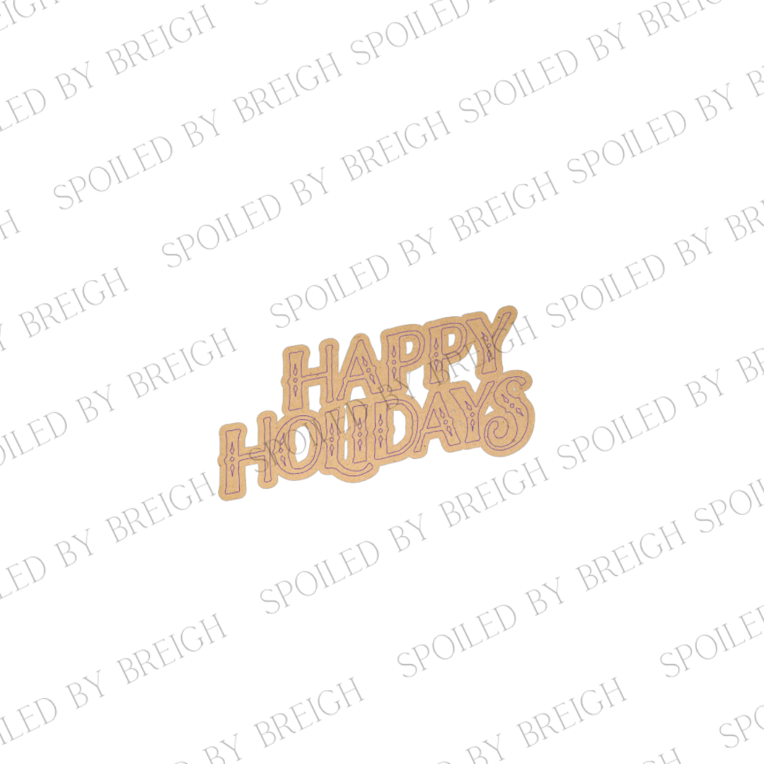 Happy holidays-A