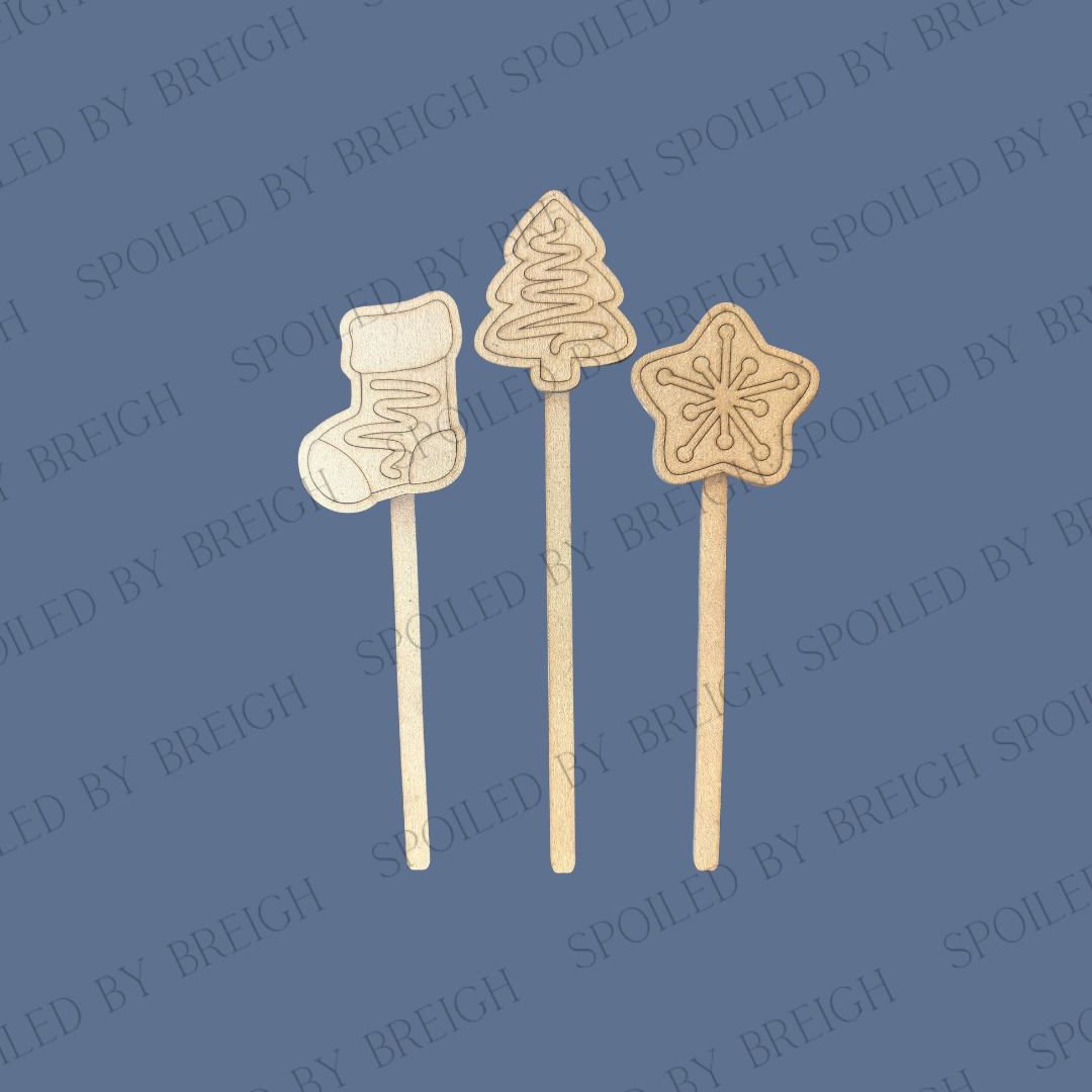 Mug Sticks- Christmas Cookies