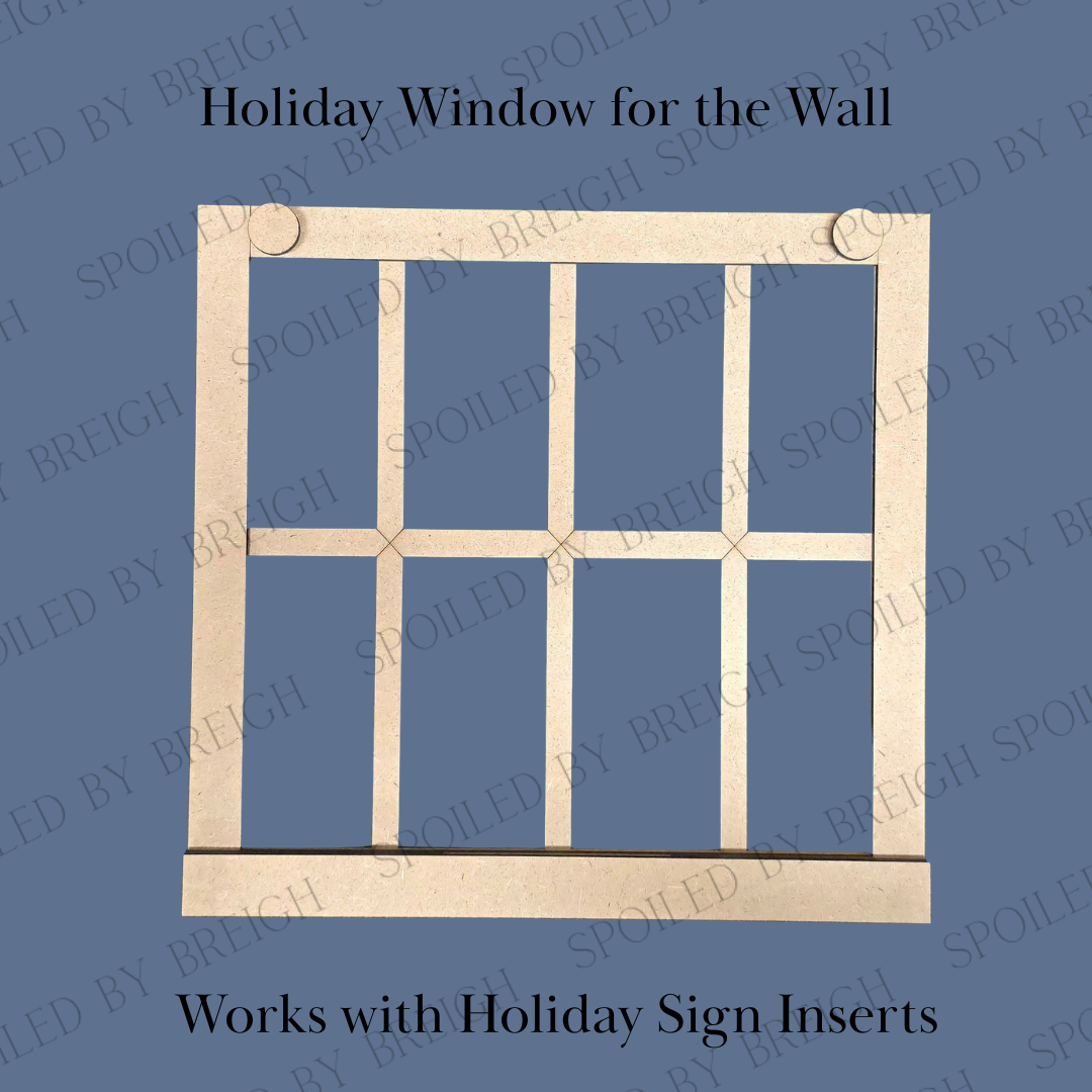 Holiday Sign Window Base